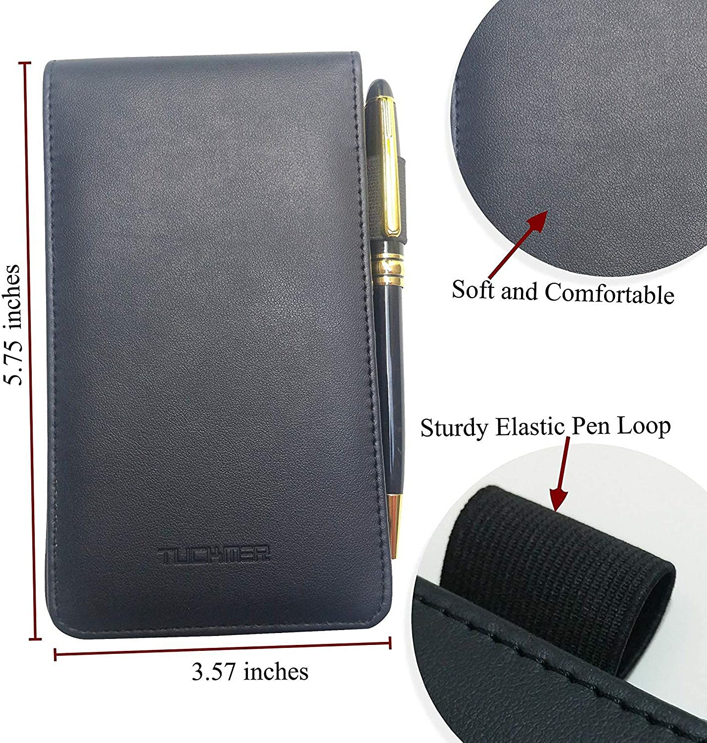 Mini Notepad Holder with Pen